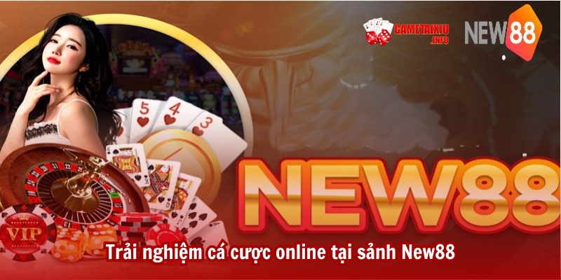 Trải nghiệm cá cược online tại sảnh tài xỉu New88