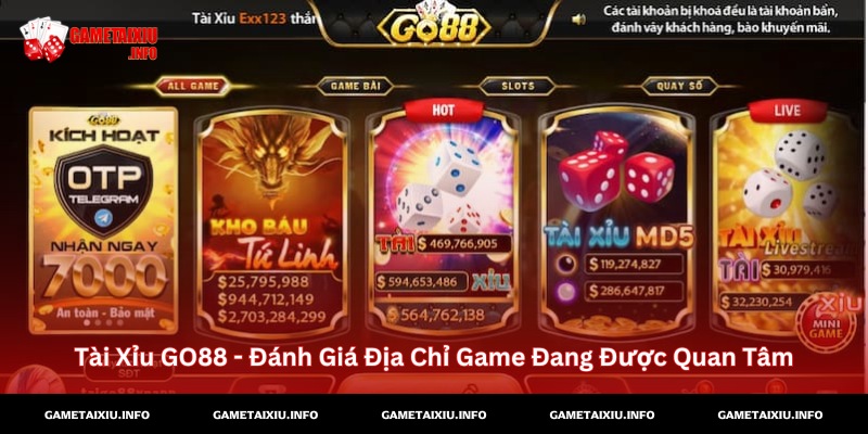 Tài Xỉu GO88