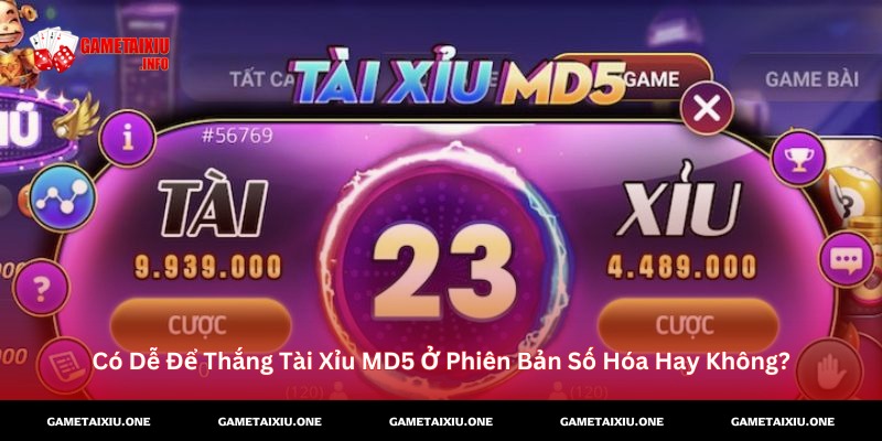 Tài Xỉu MD5